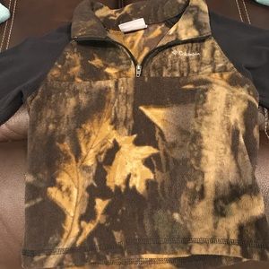 Toddler Camo Columbia Pullover